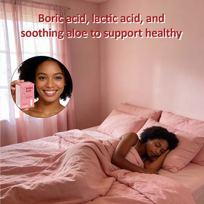 VBoost SHOP Pikool Women Boric Acid Suppositories: Fast Odor Relief & pH Balance for Confident Feminine Care
