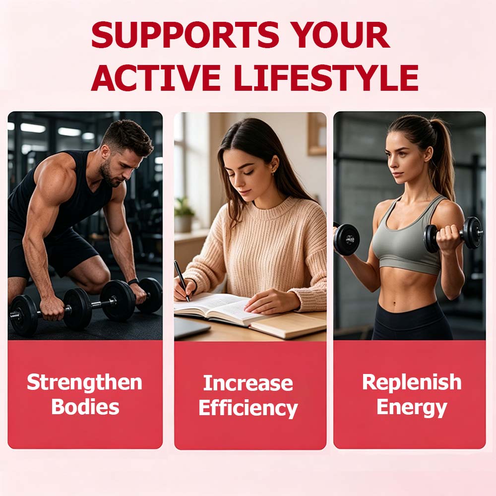 VBoost SHOP Pikool Creatine Monohydrate Gummies, Berry Flavor - Support Muscle Growth, Strength & Workout Recovery