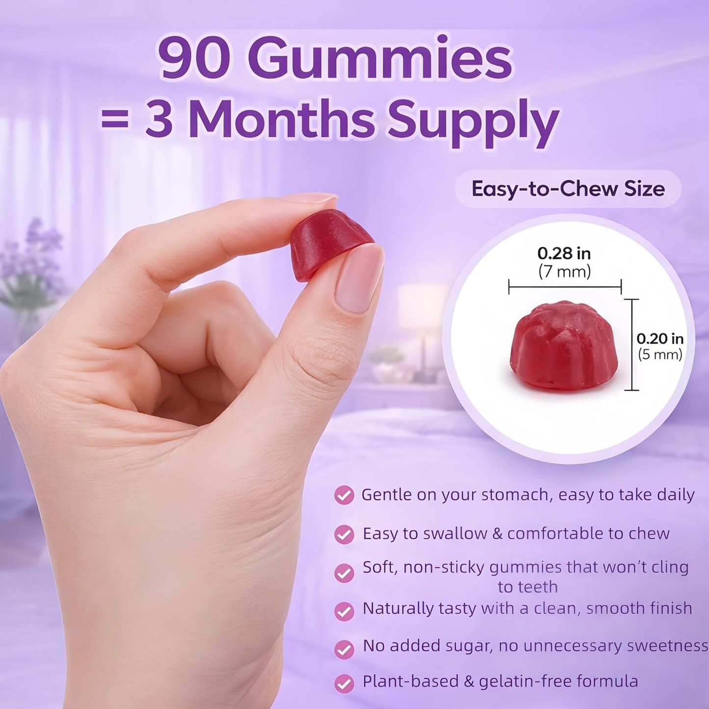 VBoost SHOP Pikool Magnesium Gummies - Multi-Ingredient Formula for Stress Relief, Sleep, Muscle Relaxation & Mood Balance